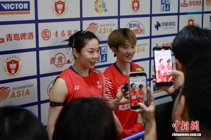 山东青岛举行的2026亚洲羽毛球团体锦标赛中，中