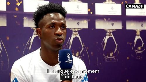 维尼修斯谈与姆巴佩默契：期待欧冠首回合对决