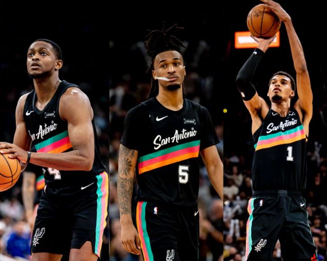 文班亚马季后赛首秀创马刺队史纪录 领航马刺大